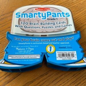 Melissa & Doug Smarty pants Grade 1 Genius 120 Brain Building Cards